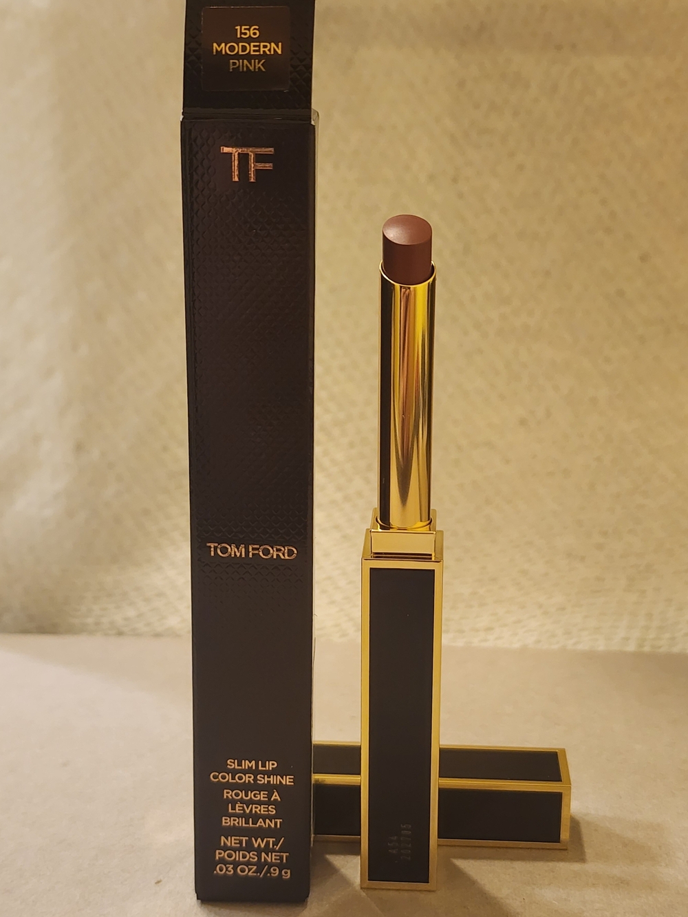 Tom Ford Slim Lip Color Shine - Modern Pink (156) Refillable Stick